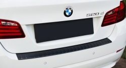 1 599 р. Накладка на задний бампер RA  BMW 5 серия  F10 (2009-2013) седан дорестайлинг (Поверхность шагрень)  с доставкой в г. Горно‑Алтайск. Увеличить фотографию 2