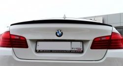 8 799 р. Лип спойлер BSM BMW 5 серия F10 седан дорестайлинг (2009-2013) (Неокрашенный)  с доставкой в г. Горно‑Алтайск. Увеличить фотографию 3