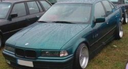 849 р. Реснички на фары Sport BMW 3 серия E36 седан (1990-2000) (Неокрашенные)  с доставкой в г. Горно‑Алтайск. Увеличить фотографию 4