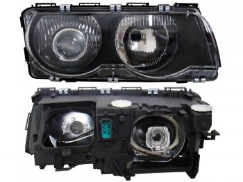 Правая передняя фара SAT BMW 7 серия  E38 (1998-2001) рестайлинг, седан