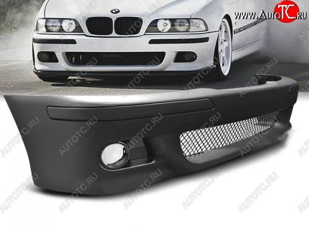 12 949 р. Передний бампер M5 Style BMW 5 серия E39 седан дорестайлинг (1995-2000) (Неокрашенный)  с доставкой в г. Горно‑Алтайск