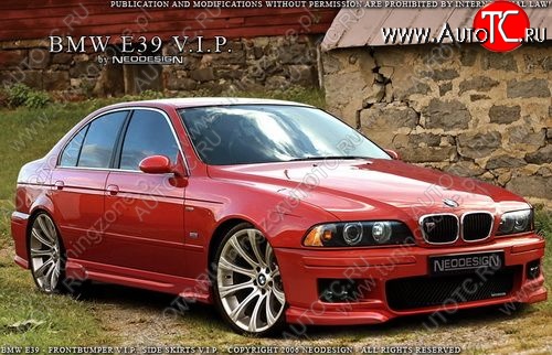 7 299 р. Передний бампер Neodesign BMW 5 серия E39 седан дорестайлинг (1995-2000)  с доставкой в г. Горно‑Алтайск