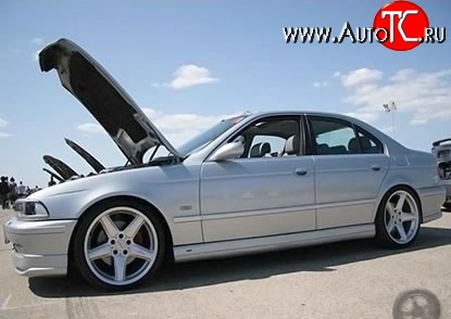 8 499 р. Пороги накладки AC Schnitzer BMW 5 серия E39 седан рестайлинг (2000-2003) (Неокрашенные)  с доставкой в г. Горно‑Алтайск