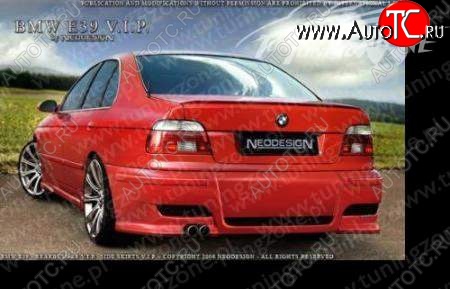 6 109 р. Задний бампер Neodesign BMW 5 серия E39 седан рестайлинг (2000-2003)  с доставкой в г. Горно‑Алтайск