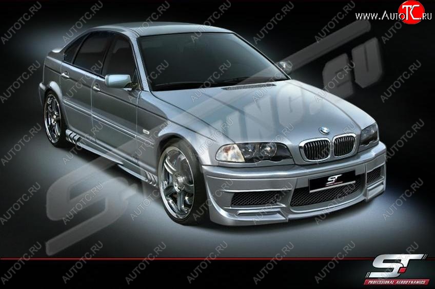 25 899 р. Передний бампер ST BMW 3 серия E46 седан дорестайлинг (1998-2001)  с доставкой в г. Горно‑Алтайск