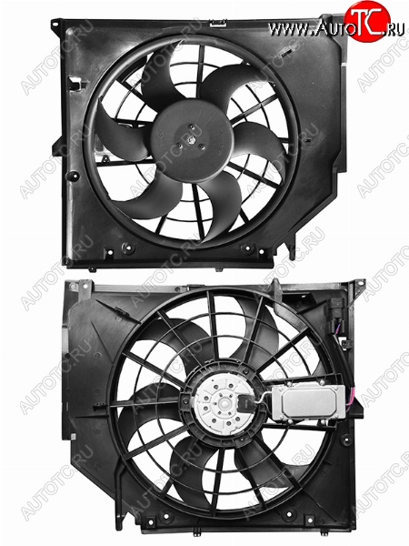 12 999 р. Вентилятор радиатора в сборе SAT  BMW 3 серия  E46 (1998-2005) седан дорестайлинг, седан рестайлинг  с доставкой в г. Горно‑Алтайск