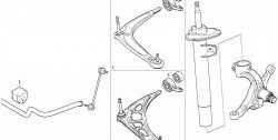 569 р. Полиуретановая втулка стабилизатора передней подвески Точка Опоры BMW Z4 E85 (2002-2008)  с доставкой в г. Горно‑Алтайск. Увеличить фотографию 2