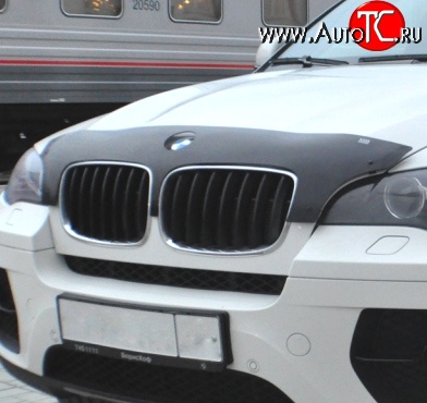 1 249 р. Дефлектор капота NovLine BMW X6 E71 дорестайлинг (2008-2012)  с доставкой в г. Горно‑Алтайск