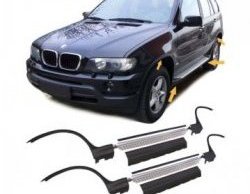 81 749 р. Пороги CT v2 BMW X5 E70 дорестайлинг (2006-2010)  с доставкой в г. Горно‑Алтайск. Увеличить фотографию 3