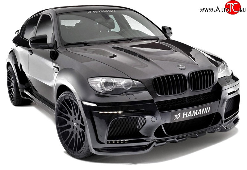 32 249 р. Пластиковый капот Hamman Style BMW X6 E71 дорестайлинг (2008-2012) (Неокрашенный)  с доставкой в г. Горно‑Алтайск