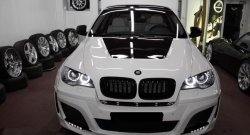 29 149 р. Пластиковый капот Lumma Style BMW X6 E71 дорестайлинг (2008-2012) (Неокрашенный)  с доставкой в г. Горно‑Алтайск. Увеличить фотографию 2