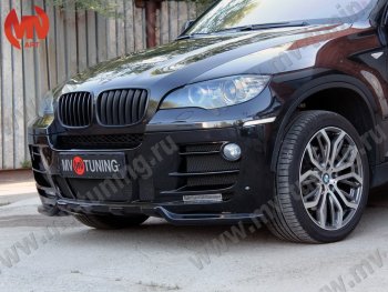 30 999 р. Передний бампер Hamann Style BMW X6 E71 дорестайлинг (2008-2012) (Неокрашенный)  с доставкой в г. Горно‑Алтайск. Увеличить фотографию 3