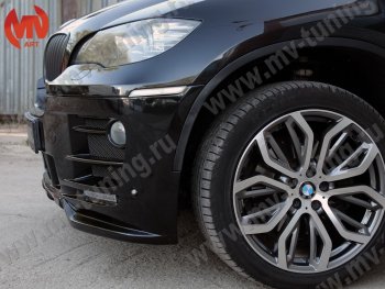 30 999 р. Передний бампер Hamann Style BMW X6 E71 дорестайлинг (2008-2012) (Неокрашенный)  с доставкой в г. Горно‑Алтайск. Увеличить фотографию 4