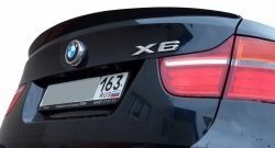 3 399 р. Лип спойлер АВТОКРАТ  BMW X6  E71 (2008-2014) дорестайлинг, рестайлинг (Неокрашенный)  с доставкой в г. Горно‑Алтайск. Увеличить фотографию 6