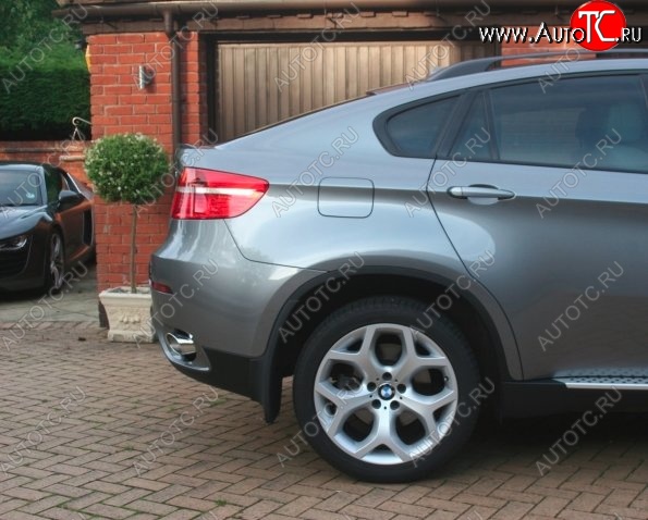 7 449 р. Брызговики CT BMW X6 E71 дорестайлинг (2008-2012)  с доставкой в г. Горно‑Алтайск