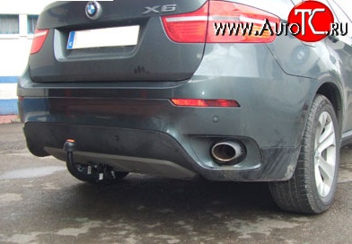 34 999 р. Фаркоп Лидер Плюс BMW X6 E71 дорестайлинг (2008-2012) (Без электропакета)  с доставкой в г. Горно‑Алтайск