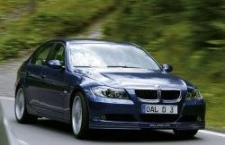 16 599 р. Накладка на передний бампер Alpina BMW 3 серия E90 седан дорестайлинг (2004-2008)  с доставкой в г. Горно‑Алтайск. Увеличить фотографию 2