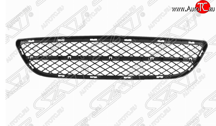 399 р. Решетка в передний бампер SAT (центральная часть)  BMW 3 серия  E90 (2004-2008) седан дорестайлинг  с доставкой в г. Горно‑Алтайск