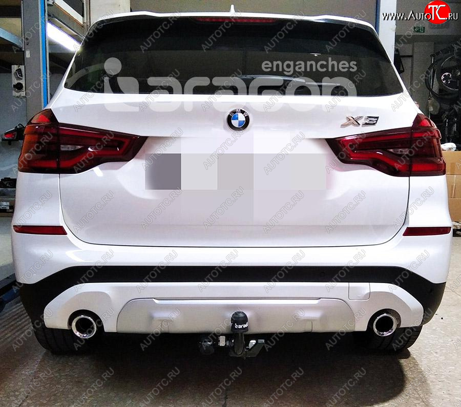 22 699 р. Фаркоп Aragon BMW iX3 G08 рестайлинг (2021-2025) (тип шара S (горизонтальный, легкосъемный))  с доставкой в г. Горно‑Алтайск