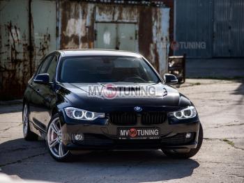 47 899 р. Капот с жабрами BMW 3 серия F30 седан дорестайлинг (2012-2015) (Неокрашенный)  с доставкой в г. Горно‑Алтайск. Увеличить фотографию 2