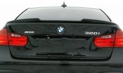 8 239 р. Лип спойлер BS v2 BMW 3 серия F30 седан дорестайлинг (2012-2015) (Неокрашенный)  с доставкой в г. Горно‑Алтайск. Увеличить фотографию 2