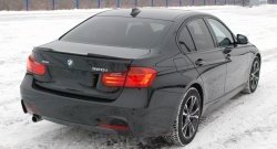 8 239 р. Лип спойлер BS v2 BMW 3 серия F30 седан дорестайлинг (2012-2015) (Неокрашенный)  с доставкой в г. Горно‑Алтайск. Увеличить фотографию 4