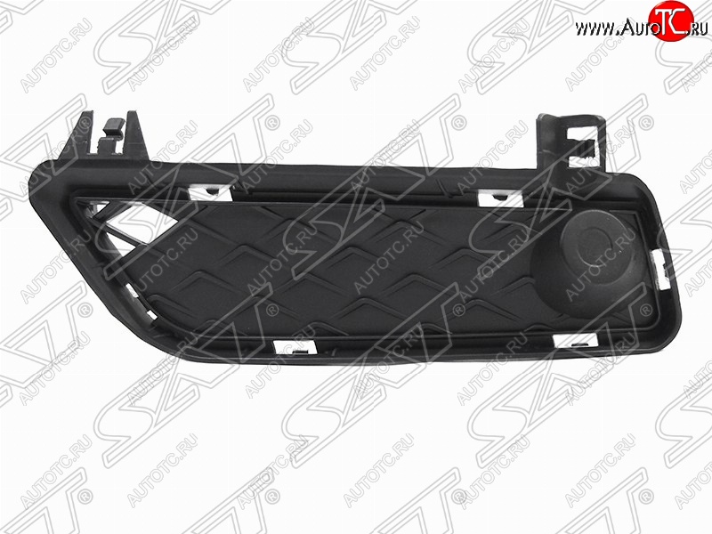 719 р. Левая заглушка ПТФ в бампер SAT (с отверстием под сонар)  BMW X3  F25 (2010-2014) дорестайлинг  с доставкой в г. Горно‑Алтайск