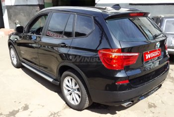 13 549 р. Подножки боковые WINBO OE Style BMW X3 F25 рестайлинг (2014-2017)  с доставкой в г. Горно‑Алтайск. Увеличить фотографию 5