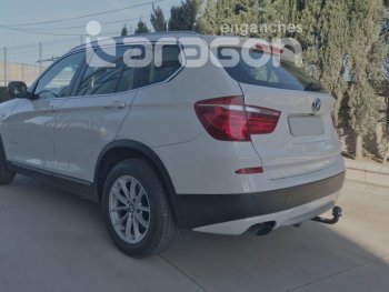 22 699 р. Фаркоп Aragon. (шар A) BMW X3 F25 рестайлинг (2014-2017)  с доставкой в г. Горно‑Алтайск. Увеличить фотографию 3