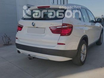 22 699 р. Фаркоп Aragon. (шар A) BMW X3 F25 рестайлинг (2014-2017)  с доставкой в г. Горно‑Алтайск. Увеличить фотографию 4