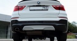 8 799 р. Лип спойлер BS BMW X4 F26 (2014-2018) (Неокрашенный)  с доставкой в г. Горно‑Алтайск. Увеличить фотографию 2