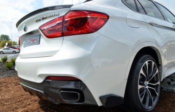 4 999 р. Спойлер багажника Performance BMW X6 F16 (2014-2020) (Неокрашенный)  с доставкой в г. Горно‑Алтайск. Увеличить фотографию 3