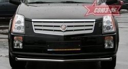 13 499 р. Защита переднего бампера одинарная Souz-96 (d60) Cadillac SRX (2004-2009)  с доставкой в г. Горно‑Алтайск. Увеличить фотографию 2