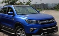 10 999 р. Накладка на передний бампер CT Changan CS75 дорестайлинг (2013-2017) (Неокрашенная)  с доставкой в г. Горно‑Алтайск. Увеличить фотографию 2