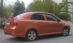 5 099 р. Пороги накладки CT v2 Chevrolet Aveo T250 седан рестайлинг (2006-2011) (Неокрашенные)  с доставкой в г. Горно‑Алтайск. Увеличить фотографию 3