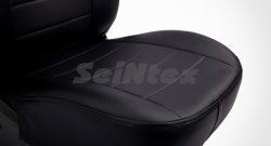 6 249 р. Чехлы для сидений SeiNtex (экокожа) Chevrolet Aveo T300 седан (2011-2015)  с доставкой в г. Горно‑Алтайск. Увеличить фотографию 5