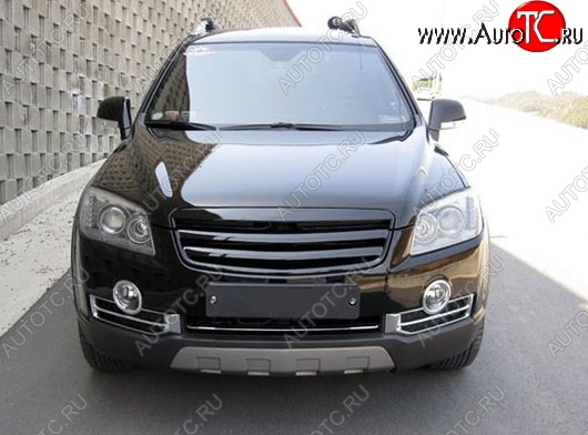 5 999 р. Решётка радиатора CT Chevrolet Captiva  дорестайлинг (2006-2011) (Неокрашенная)  с доставкой в г. Горно‑Алтайск