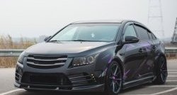 9 299 р. Передний бампер MYRIDE STYLE Chevrolet Cruze J300 седан дорестайлинг (2009-2012) (Неокрашенный)  с доставкой в г. Горно‑Алтайск. Увеличить фотографию 2