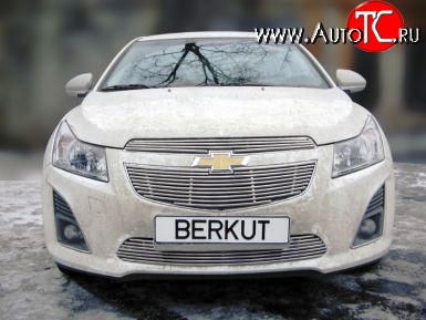 5 999 р. Декоративная вставка решетки радиатора Berkut Chevrolet Cruze J300 седан рестайлинг (2012-2015)  с доставкой в г. Горно‑Алтайск