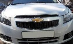 999 р. Реснички на фары RS-style Chevrolet Cruze J300 седан рестайлинг (2012-2015) (Неокрашенные)  с доставкой в г. Горно‑Алтайск. Увеличить фотографию 2