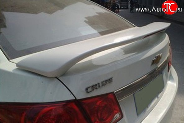 2 689 р. Спойлер M-VRS V2 Chevrolet Cruze J300 седан дорестайлинг (2009-2012) (Неокрашенный)  с доставкой в г. Горно‑Алтайск