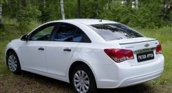 1 569 р. Лип спойлер RA  Chevrolet Cruze  J300 (2009-2015) седан дорестайлинг, седан рестайлинг (Неокрашенный)  с доставкой в г. Горно‑Алтайск. Увеличить фотографию 2