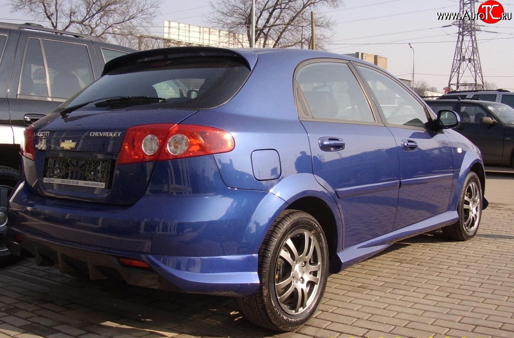 2 569 р. Пороги накладки Атланта  Chevrolet Lacetti  хэтчбек (2002-2013) (Неокрашенные)  с доставкой в г. Горно‑Алтайск