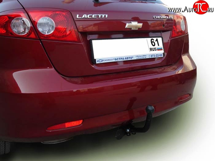 7 649 р. Фаркоп Лидер Плюс Chevrolet Lacetti хэтчбек (2002-2013) (Без электропакета)  с доставкой в г. Горно‑Алтайск