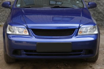 659 р. Реснички на фары KURAJ Chevrolet Lacetti седан (2002-2013) (Неокрашенные)  с доставкой в г. Горно‑Алтайск. Увеличить фотографию 2