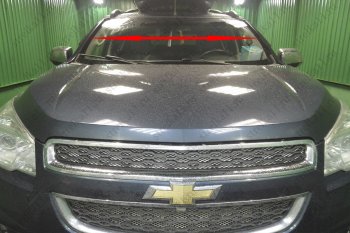 2 199 р. Водостоки лобового стекла Стрелка 11  Chevrolet Trailblazer  GM800 (2012-2020) дорестайлинг, рестайлинг  с доставкой в г. Горно‑Алтайск. Увеличить фотографию 3