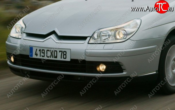 22 549 р. Передний бампер EUROSTAMP  CITROEN C5 ( X40,RC,  X40,RE) (2004-2008) лифтбэк рестайлинг, универсал рестайлинг (Неокрашенный)  с доставкой в г. Горно‑Алтайск