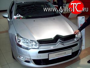 2 879 р. Дефлектор капота NovLine CITROEN C5 RD дорестайлинг, седан (2008-2017)  с доставкой в г. Горно‑Алтайск