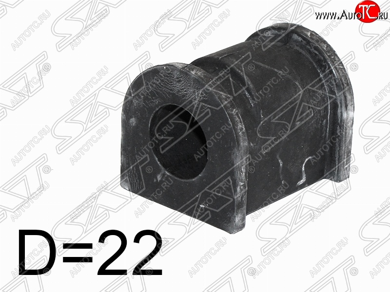 151 р. Резиновая втулка переднего стабилизатора SAT (D=22)  Daewoo Matiz  M100 (1998-2000) дорестайлинг  с доставкой в г. Горно‑Алтайск