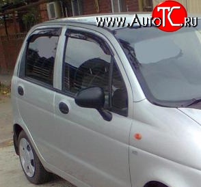 629 р. Дефлекторы окон (ветровики) Novline 4 шт Daewoo Matiz M100 дорестайлинг (1998-2000)  с доставкой в г. Горно‑Алтайск